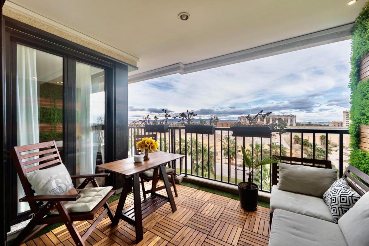 Marin Beach Apartments Patacona Valencia Exteriör bild